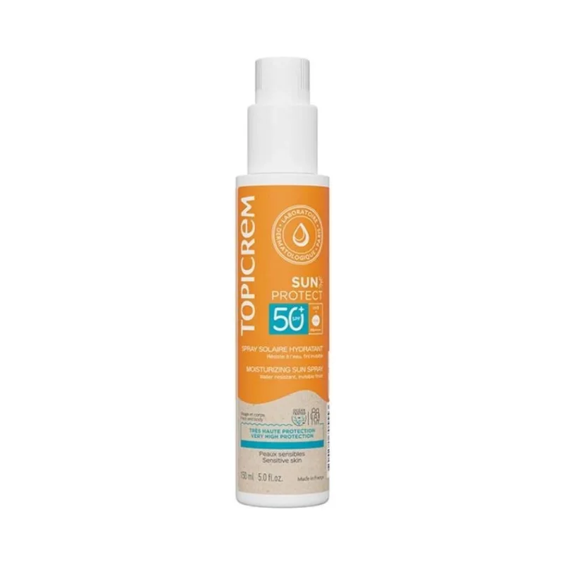 Topicrem Фотозащитен спрей за лице и тяло, SPF50+