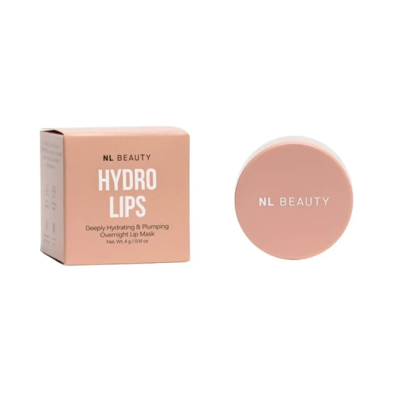 NL Beauty Хидратираща и уголемяваща нощна маска за устни Hydro Lips