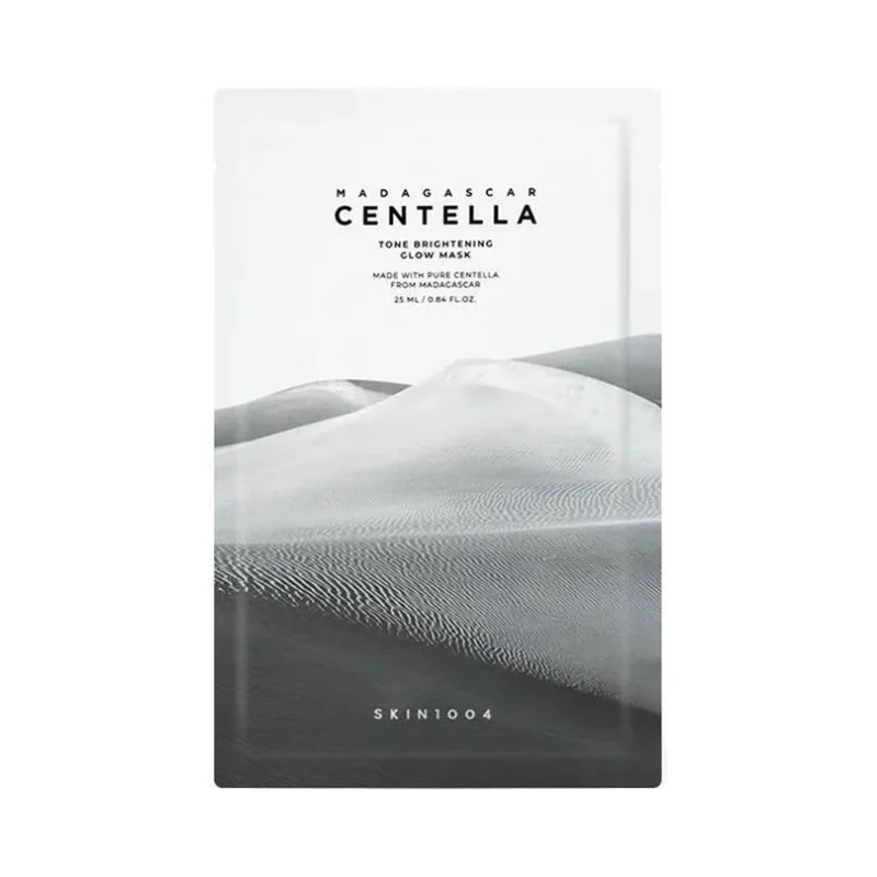 Skin 1004 Madagascar Centella Озаряваща лист маска за лице