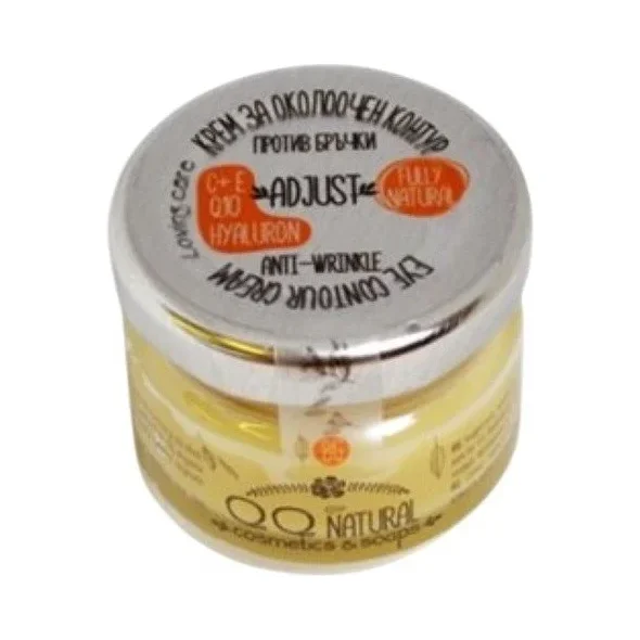 QQ Natural Околоочен крем против бръчки Adjust