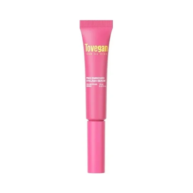 Tovegan Color Food Серум за мигли Pink Enriched