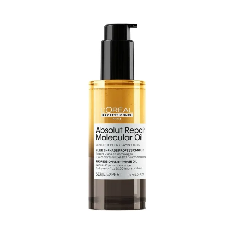 L'Oréal Professionnel Absolut Repair Molecular Двуфазно олио за блясък