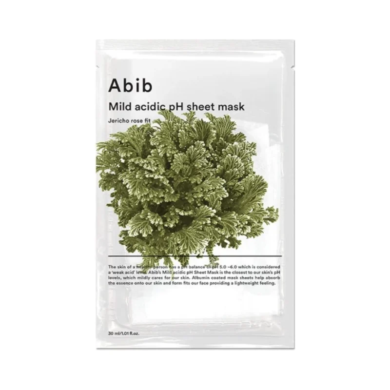 Abib Jericho Rose Лист маска за лице Mild Acidic Ph