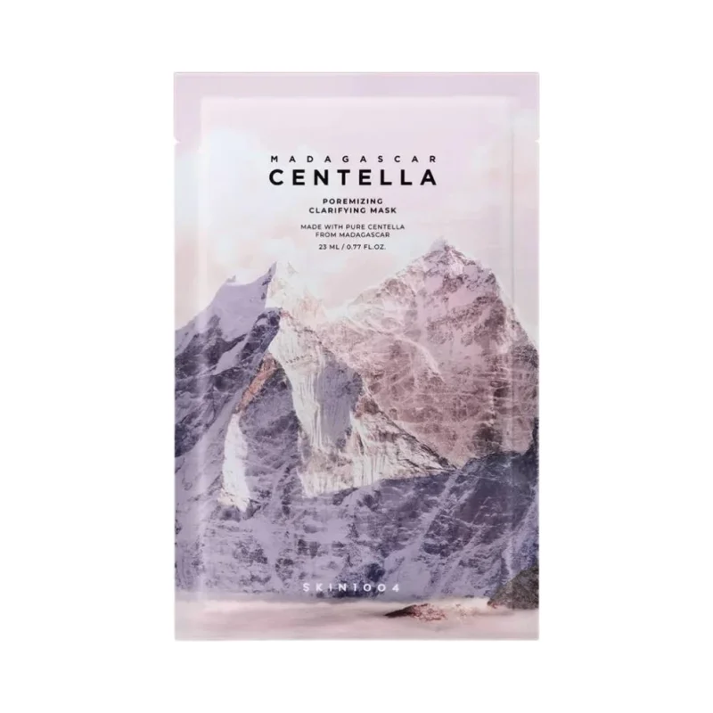 Skin 1004 Madagascar Centella Избистряща лист маска за лице