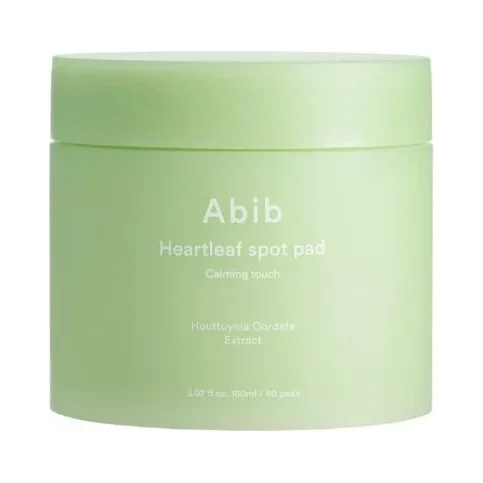 Abib Heartleaf Успокояващи тонер падове, 80 броя