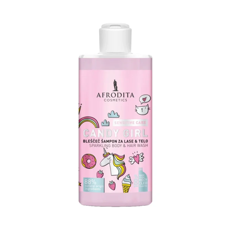 Afrodita Cosmetics Шампоан за коса и тяло Candy Girl