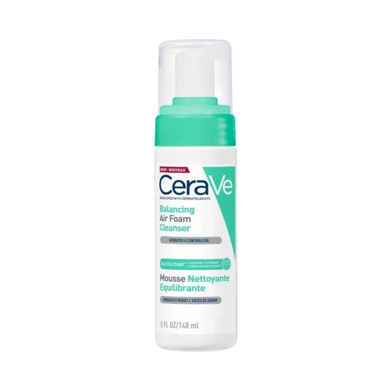 CeraVe Балансираща въздушна пяна за почистване на лице