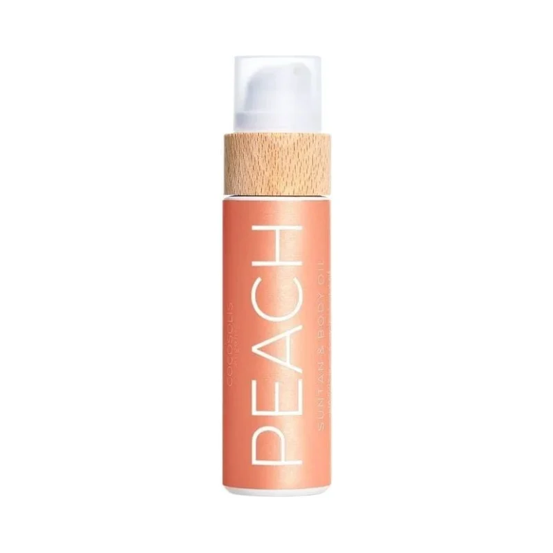 Cocosolis Suntan & Body Био масло за бърз тен Peach