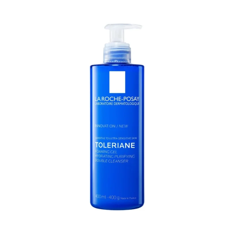 La Roche-Posay Toleriane Пенещ се гел за лице с двоен ефект