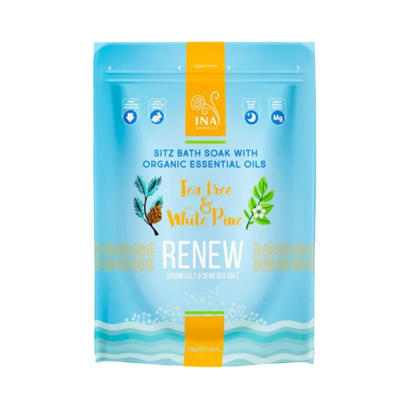 Ina Essentials Соли за вана Renew, чаено дърво и бял бор