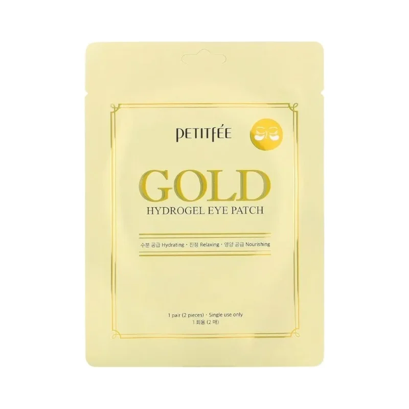 Petitfee & Koelf Хидрогел пачове за очи със злато, 1 чифт