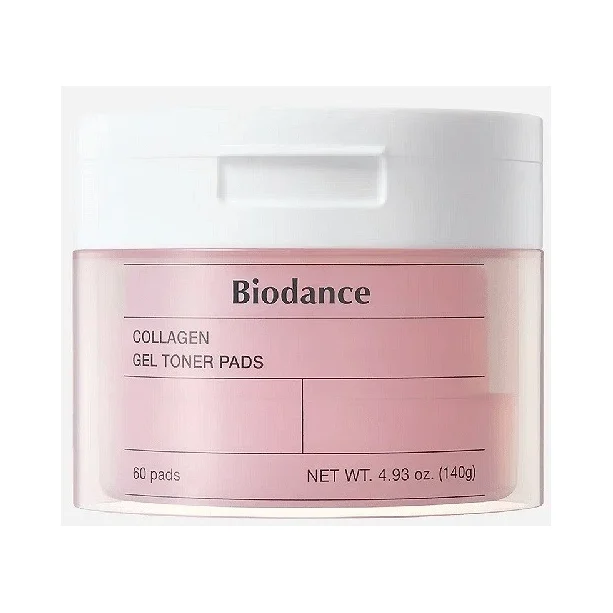 Biodance Тонизиращи гел тампони за лице с колаген, 60 броя