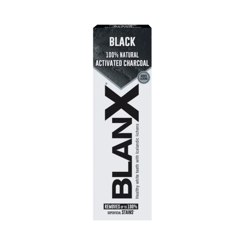 BlanX Избелваща паста за зъби с въглен Black