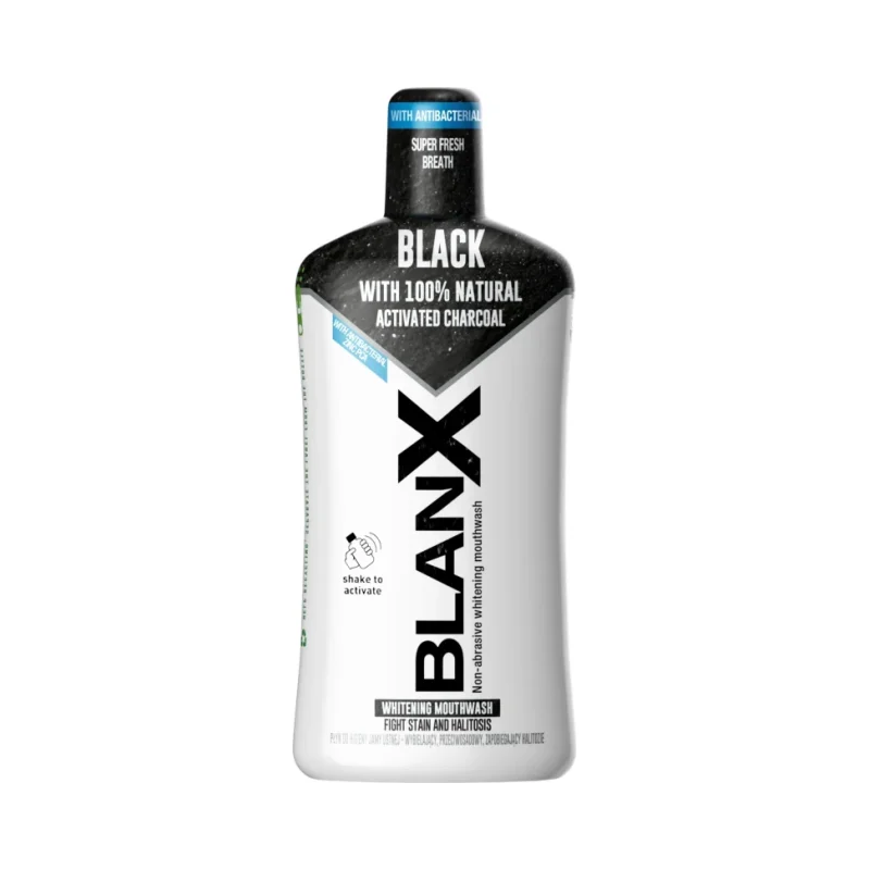 Blanx Вода за уста с активен въглен