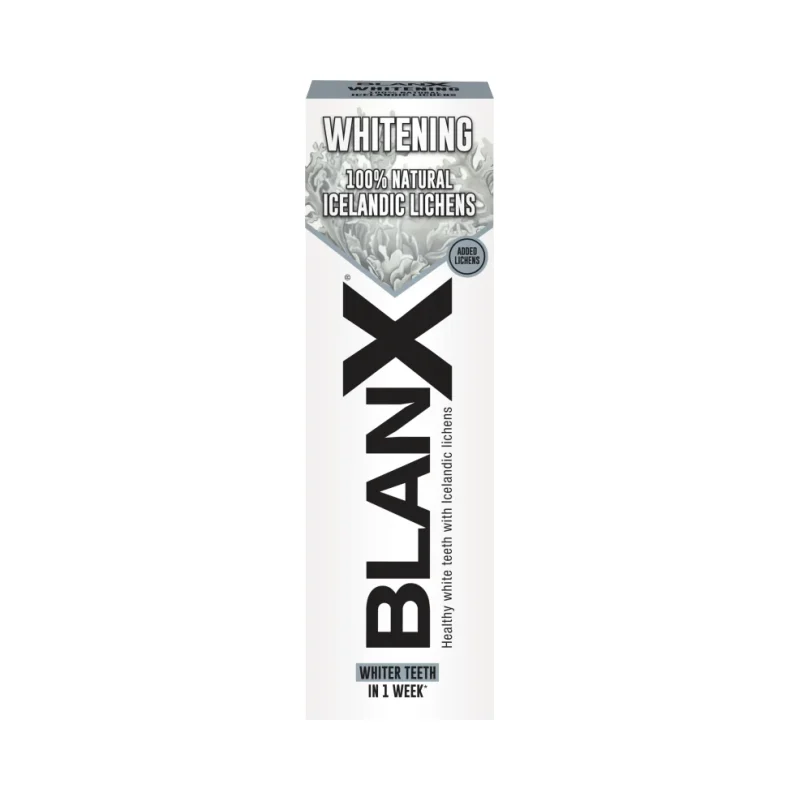 BlanX Избелваща паста за зъби с исландски лишей