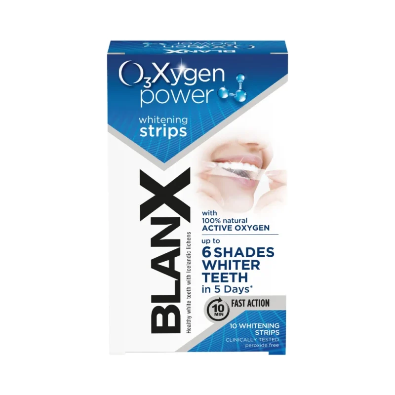 BlanX Лентички за избелване на зъби Oxygen Power, 10 броя