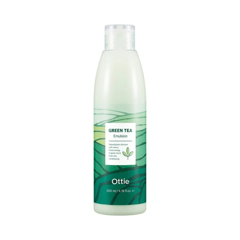 Ottie Green Tea Емулсия за лице с екстракт от зелен чай