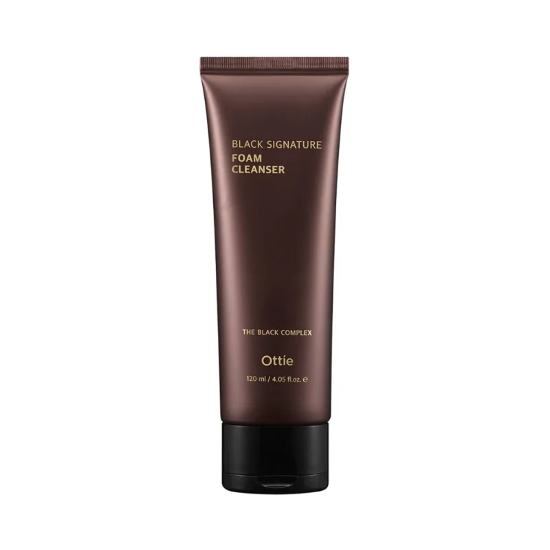Ottie Black Signature Почистваща пяна за лице с муцин от черен охлюв