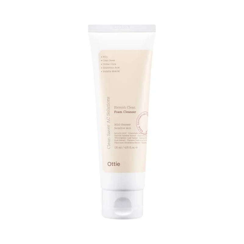 Ottie Blemish Clean Дълбоко почистваща измивна пяна за лице