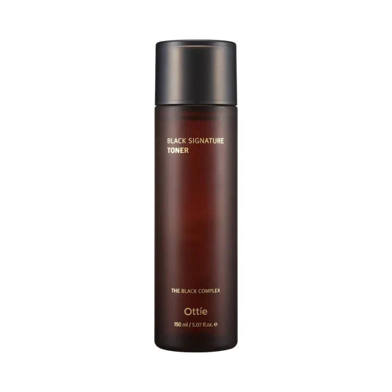 Ottie Black Signature Тонер за лице с муцин от черен охлюв