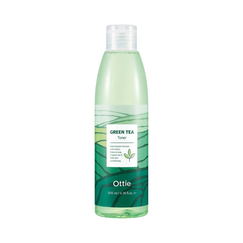Ottie Green Tea Тонер за лице с екстракт от зелен чай