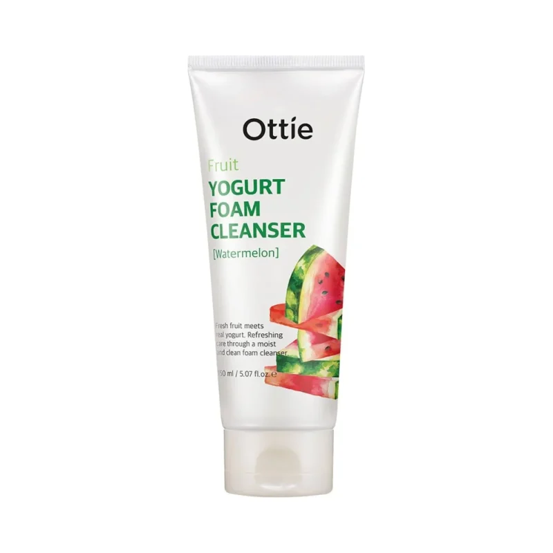 Ottie Fruit Почистваща пяна за лице с йогурт и диня