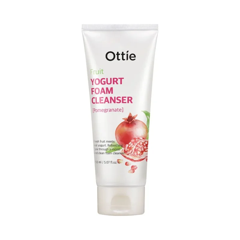 Ottie Fruit Почистваща пяна за лице с йогурт и нар