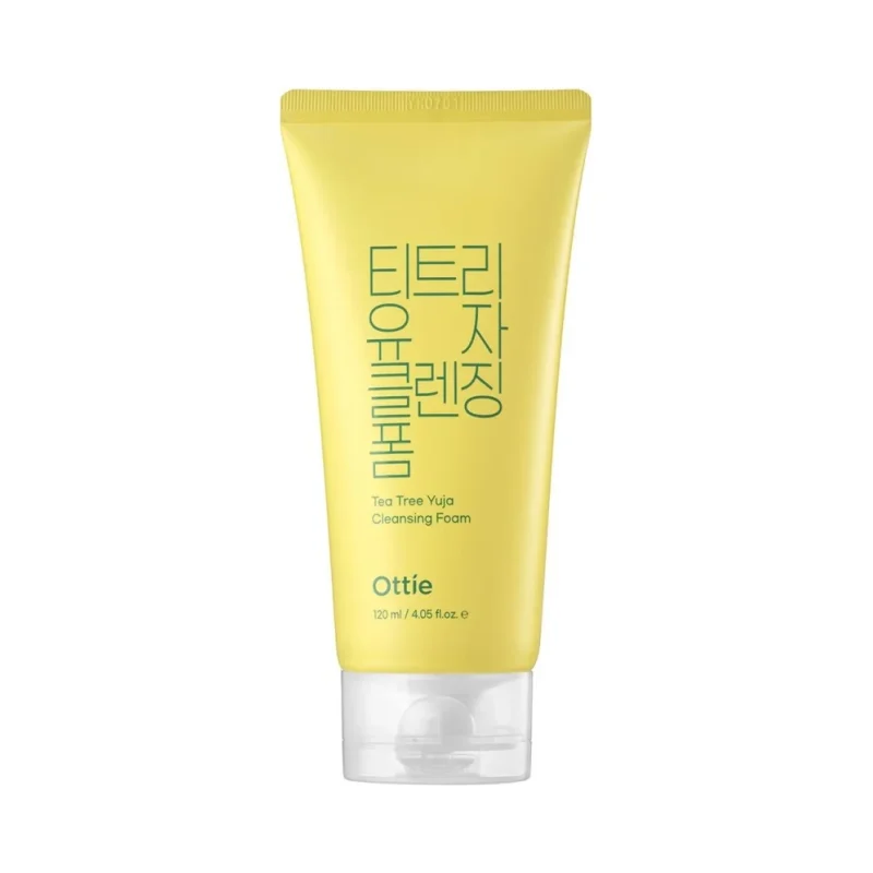 Ottie Tea Tree Yuja Почистваща пяна за лице с чаено дърво