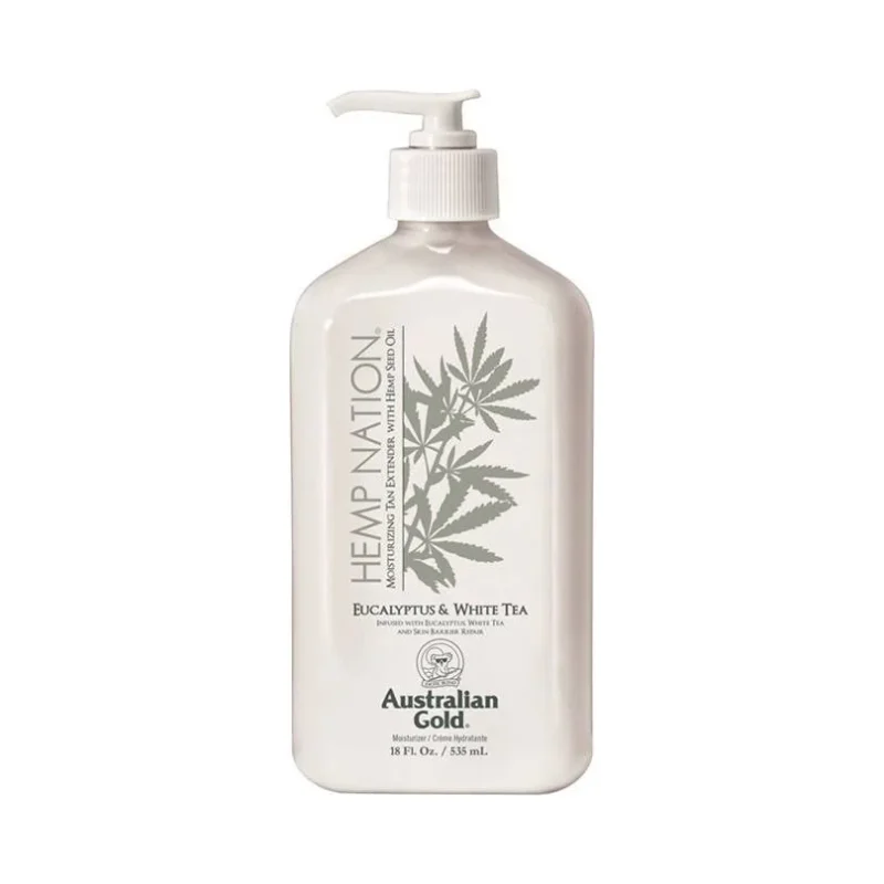Australian Gold Hemp Nation Хидратиращ лосион за тяло Eucalyptus & White Tea