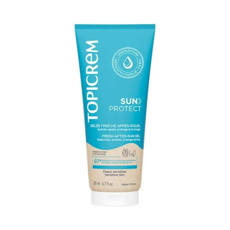 Topicrem Sun Protect Хидратиращо мляко за след слънце за лице и тяло