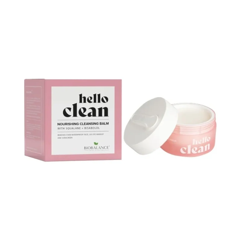 Biobalance Hello Clean Подхранващ и почистващ балсам за лице