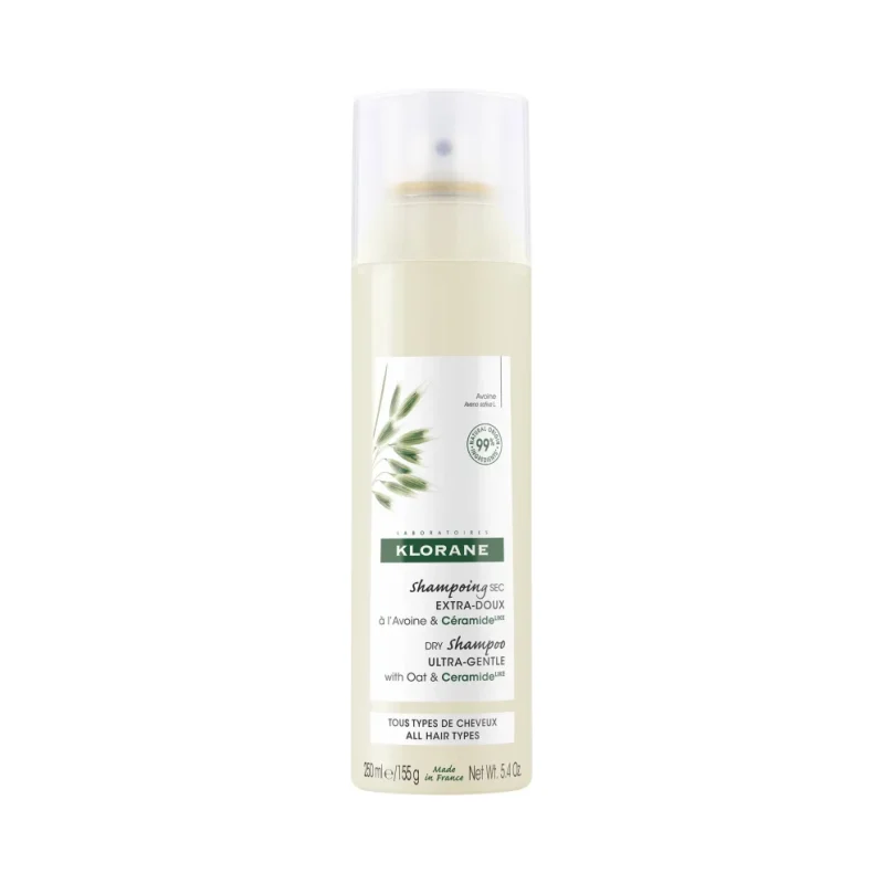 Klorane Oat & Ceramide Сух шампоан за честа употреба