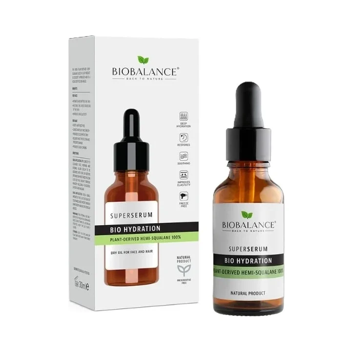 Biobalance Супер серум за лице и коса Bio Hydration