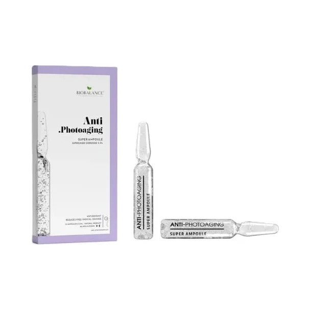 Biobalance Супер ампули против фотостареене, 10 х 2 ml
