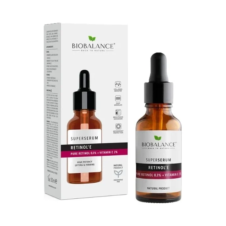 Biobalance Супер серум за лице Retinol'E