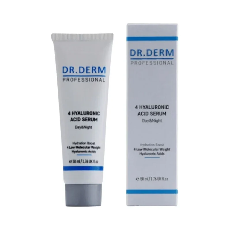 Dr. Derm Хидратиращ серум с 4 вида хиалуронова киселина