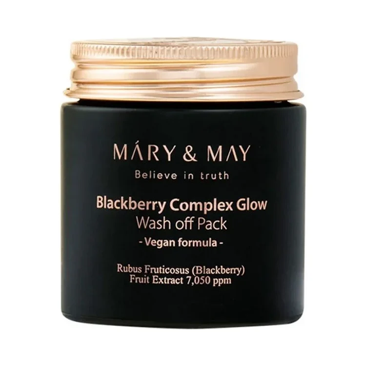 Mary&May Oзаряваща глинена маска за лице с къпини, с отмиване