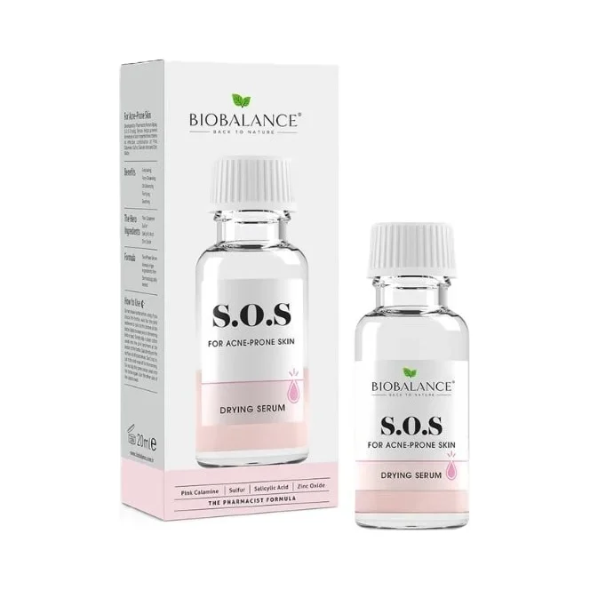 Biobalance Изсушаващ серум срещу акне SOS