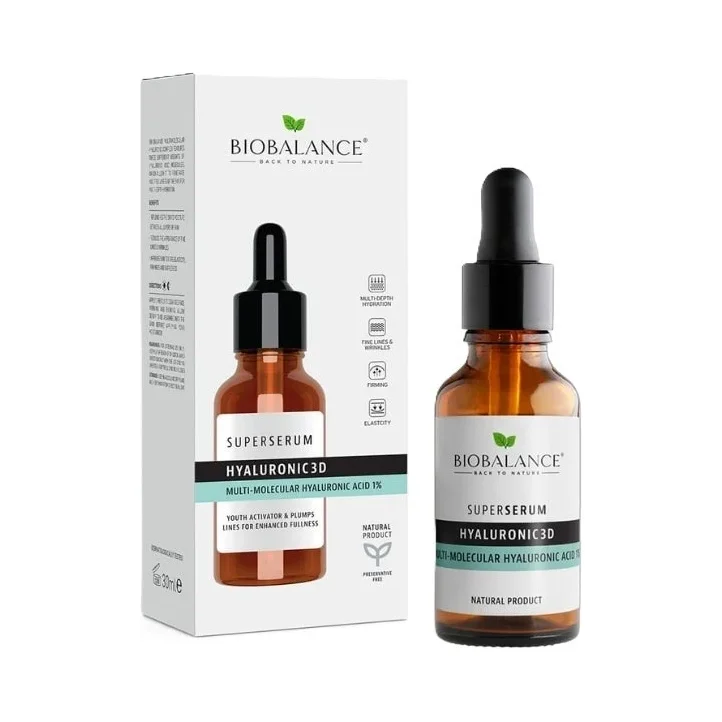 Biobalance Супер серум за лице Hyaluronic ЗD