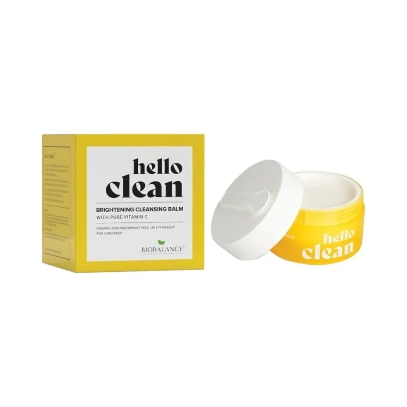 Biobalance Hello Clean Изсветляващ и почистващ балсам за лице