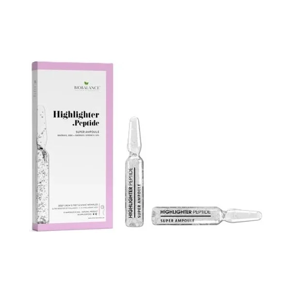 Biobalance Супер ампули с пептиди против мимически бръчки, 10 х 2 ml