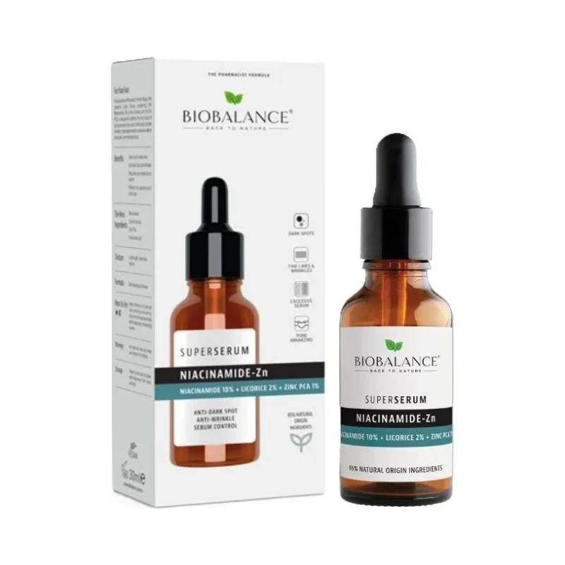 Biobalance Супер серум за лице Niacinamide-Zn