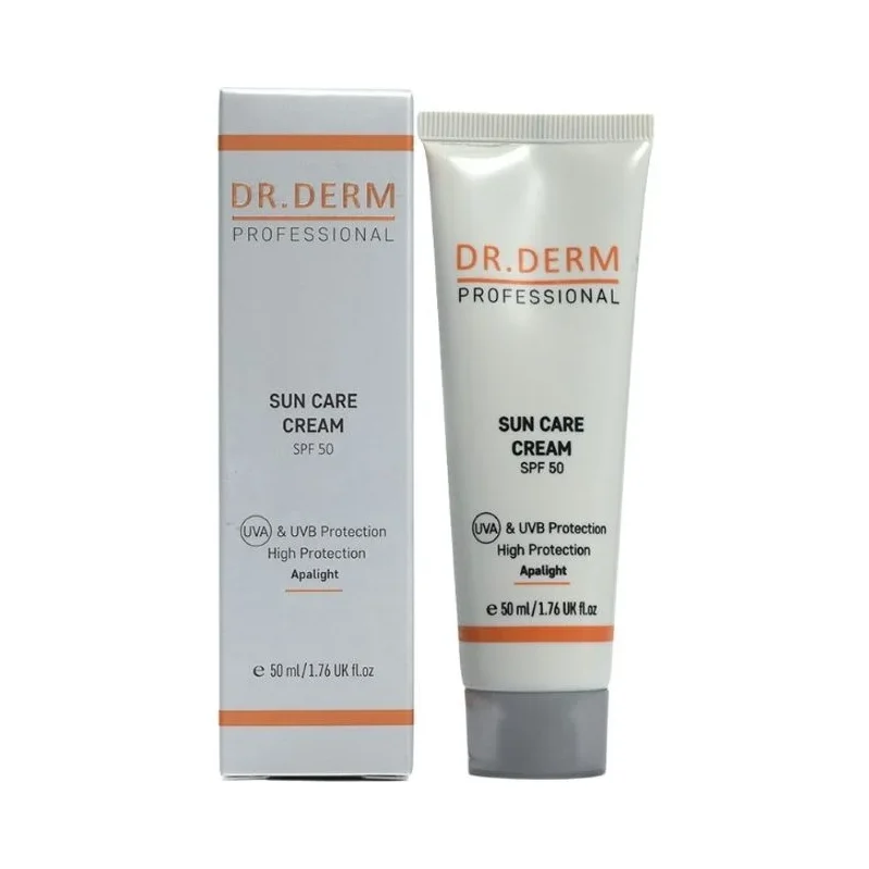 Dr. Derm Слънцезащитен крем за лице, SPF50