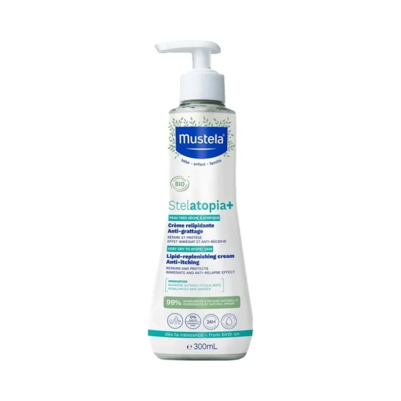 Крем Mustela Stelatopia+ - За много суха до атопична кожа