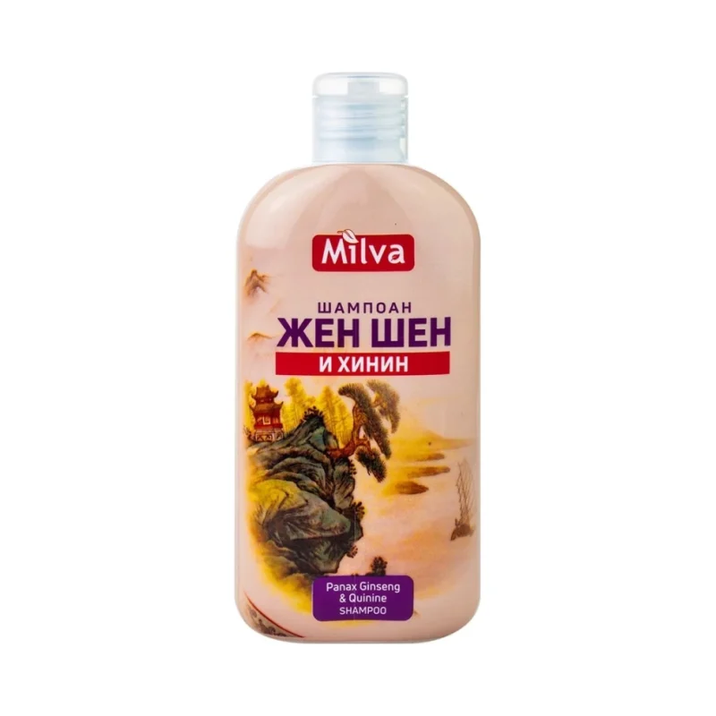 Milva Шампоан с женшен и хинин
