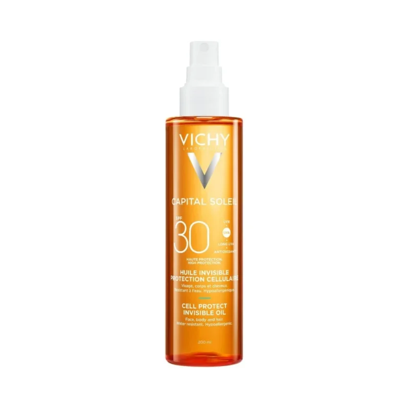 Vichy Capital Soleil Защитно масло с невидимо покритие Cell Protect, SPF30