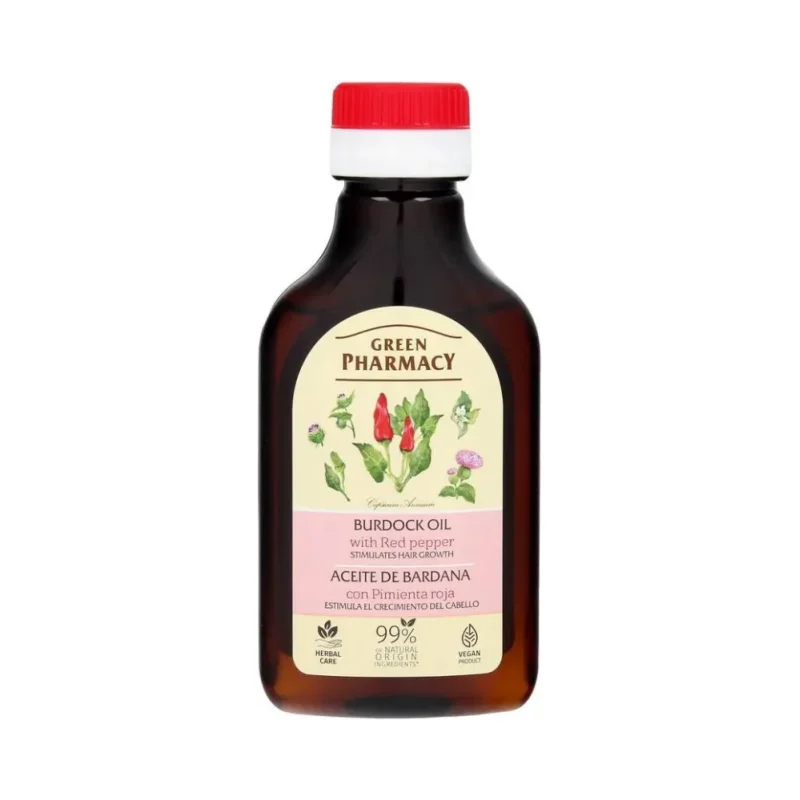 Green Pharmacy Mасло за скалп с репей и люти чушки