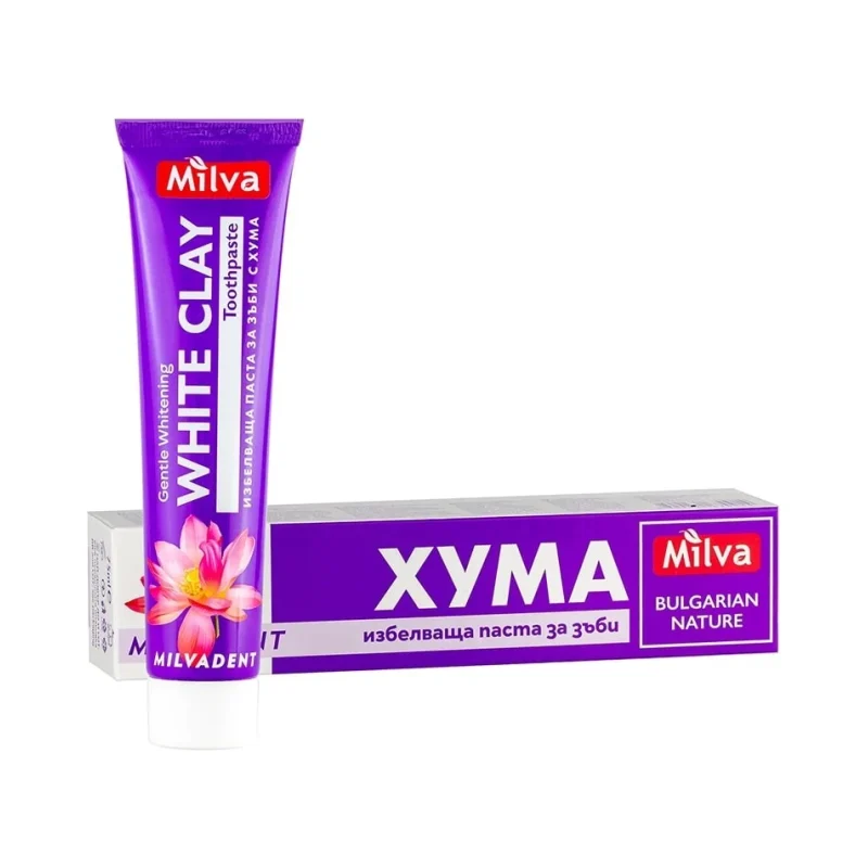 Milva Избелваща паста за зъби с хума