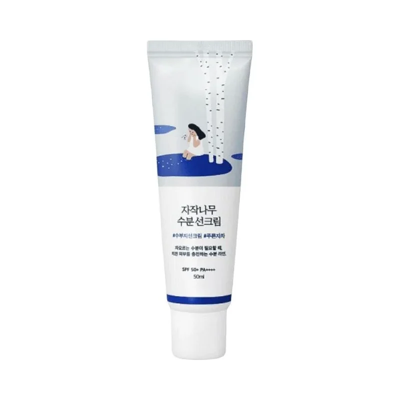 Round Lab Хидратиращ слънцезащитен крем с брезов сок, SPF50+