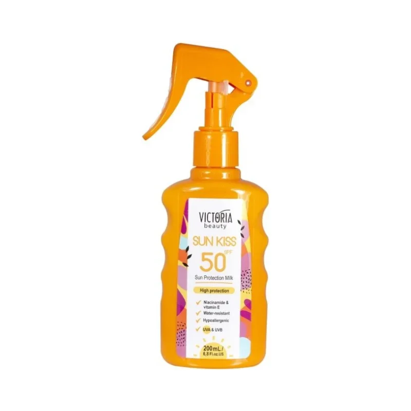 Victoria Beauty Sun Kiss Слънцезащитно мляко, SPF50